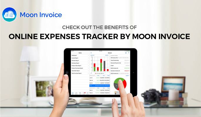 check out the benefits of online expenses tracker by moon invoice