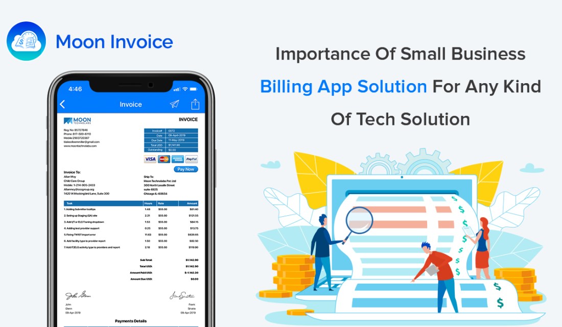Importance Of Small Business Billing App Solution For Any Kind Of Tech Solution